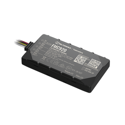 Eficiente Rastreador Vehicular (GPS) 4G LTE CAT 1 y 2G / Bloqueo Remoto / Detección de Jammer / Sensores de Temperatura, Humedad, Magnéticos y de Combustible  Bluetooth | FMC920