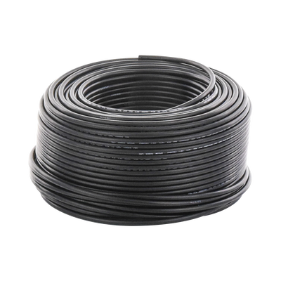 Cable Fotovoltaico Negro / 6mm² (10AWG) / Material COBRE /  2000V / Rollo de 100m | CBL-PV-10B/100