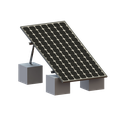 Montaje para Panel Solar, Riel "8" de 1400mm para Módulos con Espesor de 35mm, Velocidad de Viento Máx. 136km/h (20° a 45°) | VEKTOR8R1M