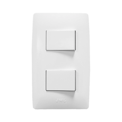 Apagador Escalera Doble de 127 V~60 Hz 10 A/ Color Blanco. | JTL-B72-40