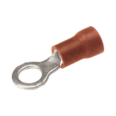 Zapata Terminal de Ojillo  para Tornillo 1/8 in (3 mm) calibre 22-16 AWG con aislamiento de vinilo. | HUB-TP1-66