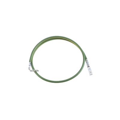 Jumper Para Aterrizar Equipos en Racks o Gabinetes, 6 AWG, con Terminal Doblada a 90 Grados, 0.60 m de Largo | RGEJ624PFY