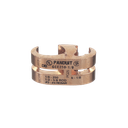 Conector de Conexión Tierra tipo "E" para Conductor de Cobre 6 AWG SOL – 1/0 AWG STR (16–50 mm2). | GCE1/0-1/0-L