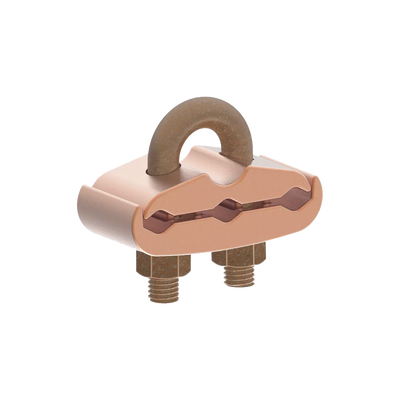 Conector Mecánico para 3 Cables para Calibre 2/0 AWG - 250 KCMIL a Tubería de 3/8"  o  Varilla 5/8" - 3/4". | HUB-GK64-29