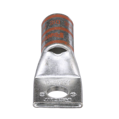 Terminal de Compresión de Cobre con Orificio 3/8 in, para Cable 3/0 AWG. 1 Pz. | LCA3/0-38-X