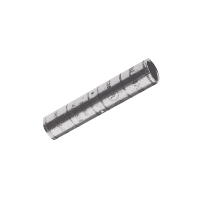 Empalme de Compresión de Cañon Largo para Unir 2 Cables de Cobre 2/0 AWG. | HUB-YS26