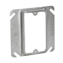 Sobretapa Cuadrada Galvanizada  de 4", realce de 1/2". | HUB-772
