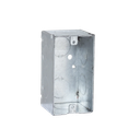 Caja (Chalupa) 4x2"/ Profundidad 2-1/8"/ 8 Entradas de 3/4"/Soldada | HUB-674