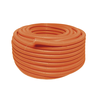 Manguera Poliducto Corrugado 3/4" x 50 m, Con Guía, Polietileno Alta Densidad HDPE, Resistente a Intemperie. | SYS136853