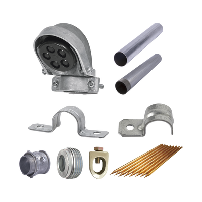 Acometida para instalación básica de CFE. | KIT-ACOMETIDA