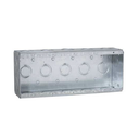 Caja Multigang de 5 Gang / Profundidad 2 1/2" / 19 Entradas 1/2"-3/4". | HUB-694