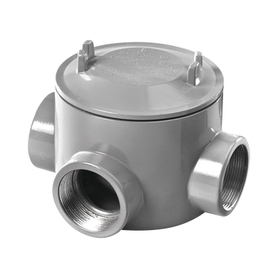 Caja con Tapa Tipo GRT de 1" (25 mm)/ Caja a Prueba de Explosión / Para Áreas Peligrosas / Libre de Cobre. | GRT-0547