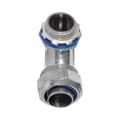Conector Curvo para tubo tipo Liquidtight de 3/4"  (19 mm). Compatible con ANC-COT34. | ANC-HLC-34