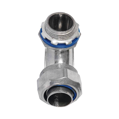 Conector Curvo para tubo tipo Liquidtight de 1 1/2" (38 mm). Compatible con ANC-COT112. | ANC-HLC112