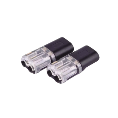 Bolsa con 25 conectores / Enchufables / Para 2 cables / compatibles en calibre 22 al 18 AWG | CON-10-19