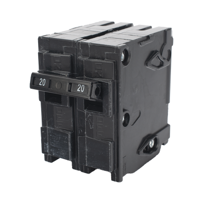 Interruptor automático enchufable tipo QP 2 polos, 20 amp | Q220