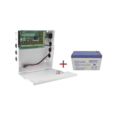 Kit / Fuente con 18 salidas / 20 Amperes totales / Ajuste de voltaje de 11-15 V / 20 A modelo PLK12DC20ABK / + Batería incluída LK712 | PLK12DC20ABK/K