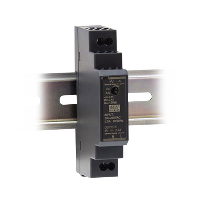 Fuente de Poder Industrial Ultra Delgada Riel Din 12Vcc, 15W | HDR-15-12