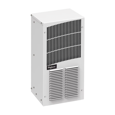 Aire Acondicionado Compacto Para Exterior, Uso en Gabinetes de Telecomunicaciones de Grado Industrial, Frío/Calor T20, 2000 BTU, 115 Vca, de Acero, Color Gris | T200216G150