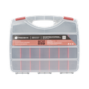 Caja Organizadora con 21 Divisiones Fabricada en Plástico de Alta Resistencia de 38x31x7 cm. | PST-H07-002