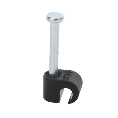 Grapa negra para Fibra óptica redonda de 3 mm (100pzs) (3101-00400) | TC3-5RC