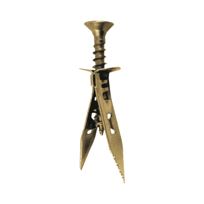 Taquete metálico (25 pzs) para Instalación en tabla yeso, para panel de yeso de 1/4, 3/8, 1/2 y 5/8 (1500-02001) | TMTY