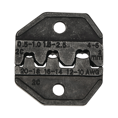 Matriz Ponchadora, Terminales  sin Aislamiento o de Cilindro Abierto, 10-20 AWG. Compatible con Pinza Ponchadora VDV200-010 | VDV-205-036