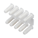 Taquete blanco 3/16" para tornillo 8mm x 3/4" (100pzs) (1101-01100) | TP-0