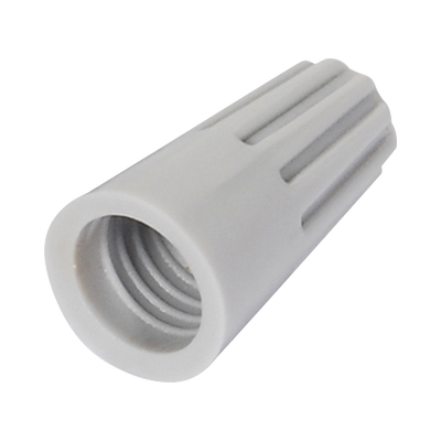 Capuchón roscable / 18 AWG / Gris / Paquete de 25 piezas. | AE00010