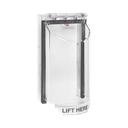 Cubierta De Policarbonato Serie Bopper StopperÆ, Para Lectora, Sin Llave, Transparente, Texto En Inglés | STI-6521-C