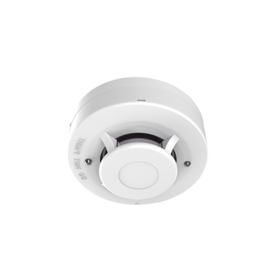 Detector de Humo Fotoeléctrico No Direccionable de 4 Hilos / Ideal para Cualquier Panel de Alarma Cableado / Indicadores LED | DS-PDSMK-4