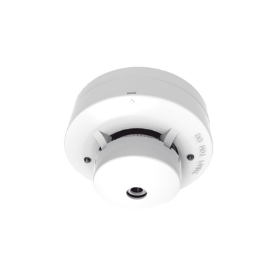 Detector de Humo Fotoeléctrico No Direccionable de 4 Hilos / Soporta Funcionalidad Autónoma (Buzzer Integrado) / Indicadores LED | DS-PDSMK-4BAR