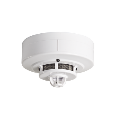 Detector de humo fotoeléctrico con detector de temperatura, conexion a 2 hilos | SF-119-2H