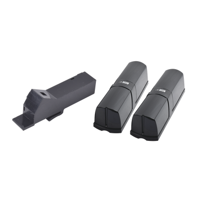 KIT Detector de rayo fotoeléctrico / 4 rayos / 4 frecuencias / 250mts exterior / Alimentacion 12-24 Vcc | SF250HOK