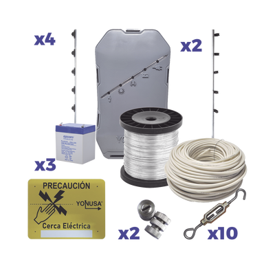 KIT Energizador para 25 Metros de proteccion | SYSNG-HS-25M-KIT