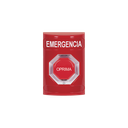 Botón de Emergencia, Texto en Español, Color Rojo, Acción Mantenida, Girar para Restablecer y LED Multicolor | SS2009EM-ES