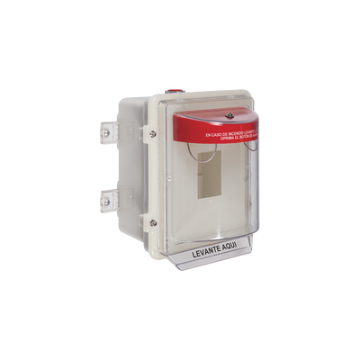 Protector Universal para Estación Manual, Fabricado en Policarbonato Súper Fuerte Para Uso en Exterior | STI-1200A-ES