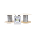 Kit de Cable Sensor Perimetral Para Cercas Ciclonicas IRONCLAD/ 305 METROS / 2 ZONAS; 152 METROS POR ZONA / Sin Falsas Alarmas por Viento / TODO Incluido TARJETA LPU400/ Calibración por Software | IROC-2Z-500-V2