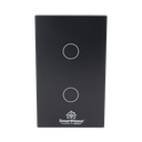 (Wifi) Apagador switch inalámbrico WIFI, control de 2 regresos de carga, 110V | SHS412W