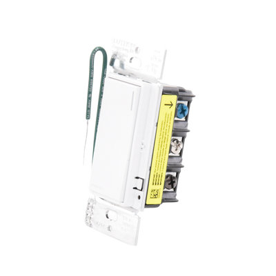 (RadioRa3) Apagador On/Off sunnata color blanco snow, 8A de iluminación, 5.8A Motor | RRST8ANSSW