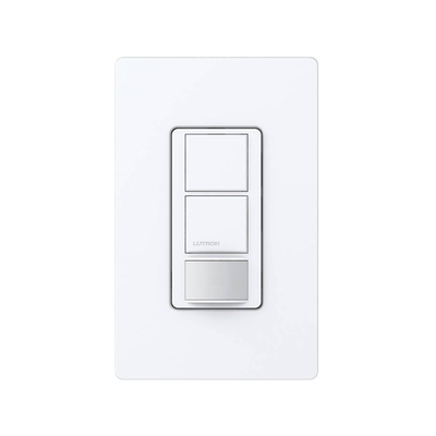 (XCT) Apagador doble con sensor de presencia, ideal para salas de entretenimiento, conferencia, etc. | MSOPS6DDVWH