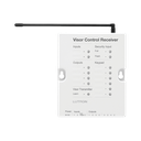 (RadoiRA2) Receptor de control para puertas de garage, regulador de iluminación. 120V, 4 salidas de relay y 2 entradas. Complementar con RRMAIN de RadioRa2 Lutron. | RRDVCRXWH