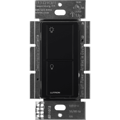 (Caseta Wireless) Interruptor Inteligente On/Off, No requiere cable neutro. 5A / 110-277V | PD5WSDVBL