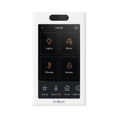 Control de iluminación touch desde su pantalla en pared | BHA120USWH1C