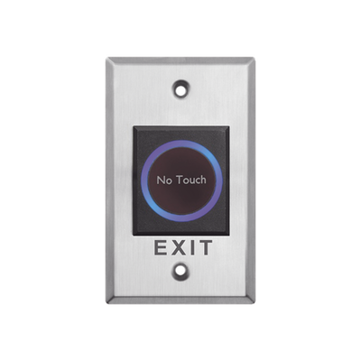 Botón Sin Contacto / Indicador LED / NO / NC / Interior / Acero Inoxidable | DS-K7P07