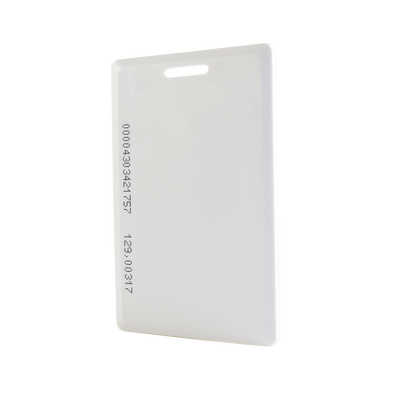 Tarjeta de proximidad estándar, perforada (gruesa), fabricada con el PVC más resistente de la industria | ATR-14