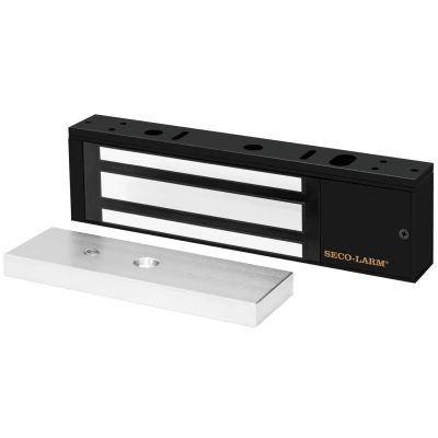 Chapa Magnética 1200 Lbs / En Color Negro / Con Sensor De Adherencia / Led De Estatus / Alimentación 12/24 Vdc Ajustable / Libre de Magnetismo Residual | E941SB1K2PQ