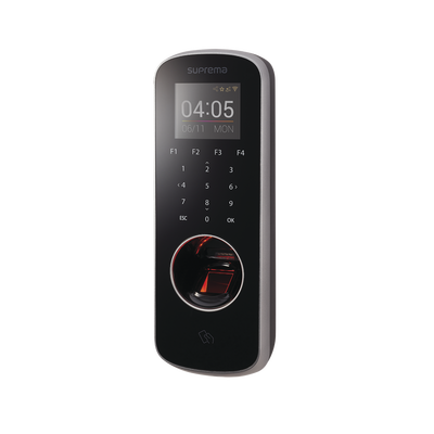 BioStation L2 Lector de Huella Delgado con Teclado Touch y  Lector 13.56 MHz MIFARE®/ NFC /DESFire/DESFire EV1/ Felica | BSL2OM