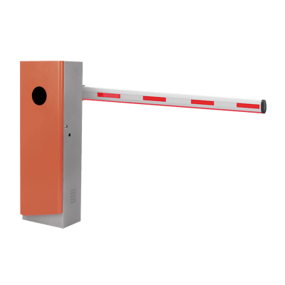 Kit de Barrera Vehicular Brushless Con Gabinete Semaforizado y Brazo Iluminado de 5 Metros / Tiempo de Apertura Configurable de 3 a 6 Segundos / Sentido de Barrera Ajustable en Sitio | KT-XBBL-6ML