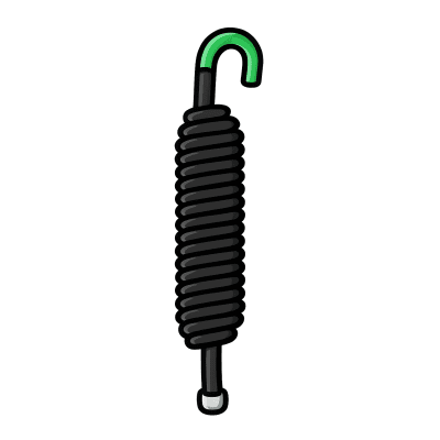 Resorte VERDE para Barreras Vehiculares Hikvision DS-TMG520 | 190606707